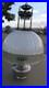 Aladdin Model 12, 4-post Hanging Oil Lamp, Shade, Chimney, And Burner Complete