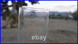 Aladdin Model 12, 4-post Hanging Oil Lamp, Shade, Chimney, And Burner Complete