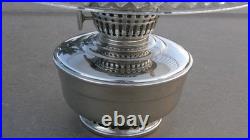 Aladdin Model 12, 4-post Hanging Oil Lamp, Shade, Chimney, And Burner Complete