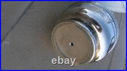 Aladdin Model 12, 4-post Hanging Oil Lamp, Shade, Chimney, And Burner Complete