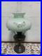 Aladdin Model 12 Brass Plated Oil Lamp Light Green Glass Shade GWTW