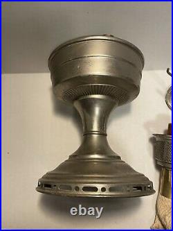 Aladdin Model 12 Oil Kerosene Conplete Nickel Table Lamp