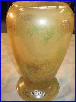 Aladdin Model #12 Variegated Verde Vase Lamp #1240