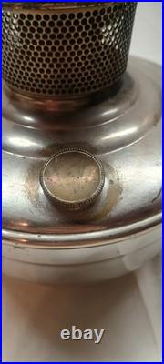 Aladdin Model 12 Wall Bracket & Hanging Oil Lamp Fonts with Burners