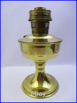 Aladdin Model 23 Brass Kerosene Oil Table Lamp, Appears Unused (bpa)