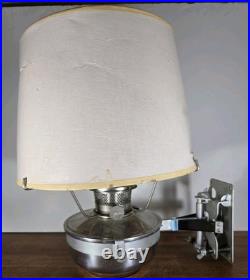 Aladdin Model 23 Caboose Kerosene Oil Lamp with Shade And Wall Mount