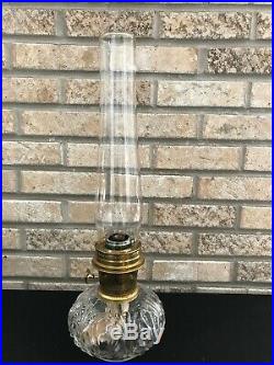 Aladdin Model 23 Genie II Kerosene Oil Lamp New Wick Shell Glass Bracket Light