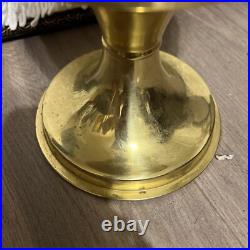 Aladdin Model 23 Table Oil Lamp, Solid Brass Indoor Lighting Fuel Lamp Vintage