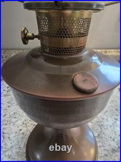 Aladdin Model 23 Vintage Oil Lamp Brass, Kerosene, Instant Light Burner
