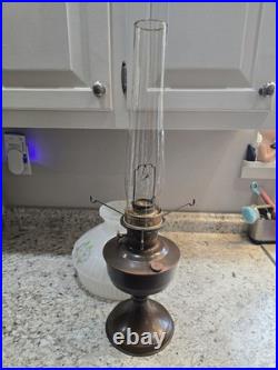 Aladdin Model 23 Vintage Oil Lamp Brass, Kerosene, Instant Light Burner