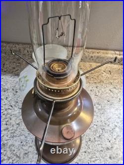 Aladdin Model 23 Vintage Oil Lamp Brass, Kerosene, Instant Light Burner