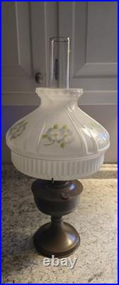 Aladdin Model 23 Vintage Oil Lamp Brass, Kerosene, Instant Light Burner