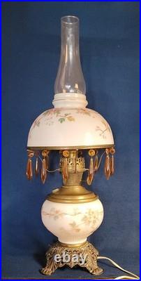 Aladdin Model #6 Hurricane Oil Table Lamp Electric