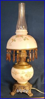 Aladdin Model #6 Hurricane Oil Table Lamp Electric