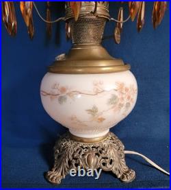 Aladdin Model #6 Hurricane Oil Table Lamp Electric