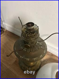 Aladdin Model 7 Kerosene Brass Table Lamp with Original Tripod