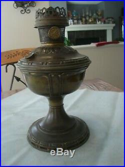 Aladdin Model #7 Table Lamp, Has #7 Generator (Flame Spreader) circa 1917-1919