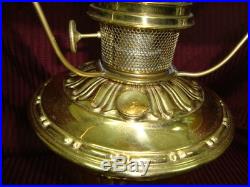 Aladdin Model 8 Kerosene Lamp, 401 Shade, #8 Flame Spreader, NOT Electrified