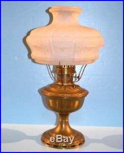 Aladdin Model 8 Table Lamp 401 Shade #8 Flame Spreader & Burner 1919 Art Nouveau