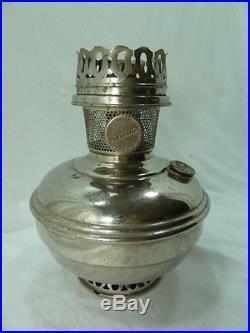 Aladdin Model 9 Nickel Bracket Kerosene Lamp and Burner Parts