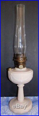 Aladdin Model Alacite Tall Lincoln Drape Kerosene Lamp Original withGlass