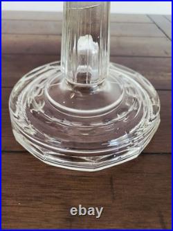 Aladdin Model B-74 Clear Tall Lincoln Drape Oil Lamp Reproduction