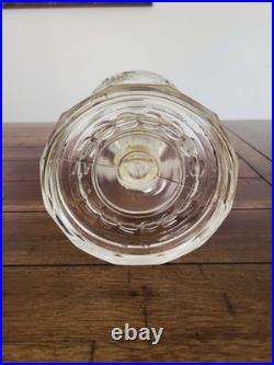 Aladdin Model B-74 Clear Tall Lincoln Drape Oil Lamp Reproduction