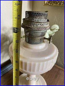 Aladdin Model B-75 Tall Lincoln Drape Kerosene Oil Lamp withModel B Burner Pre War