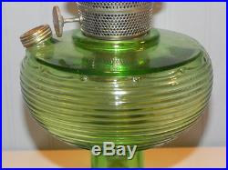 Aladdin Model B-81 Green Beehive Kerosene Lamp with Burner