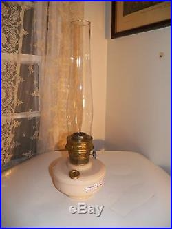 Aladdin Model B Alacite Hanging Lamp Font B Burner Chimney & Wick From 1943