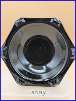 Aladdin Model B Corinthian Oil Lamp Clear/Black Original Burner Excellent