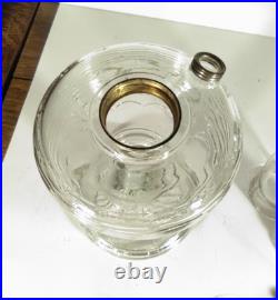 Aladdin Model B Crystal Clear Beehive Lamp With NU-Type Burner And New Mantle