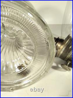 Aladdin Model B Crystal Clear Beehive Lamp With NU-Type Burner And New Mantle Aladdin Model B Crystal Clear Beehive Lamp With NU-Type Burner And New Mantle