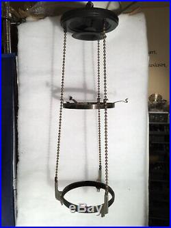 Aladdin Model B Inside Chain Hanging Lamp Frame=1936-1937=excellent