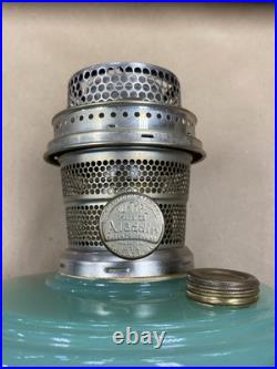 Aladdin Model B Jade Green Moonstone Font With B Burner