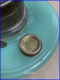 Aladdin Model B Jade Green Moonstone Font With B Burner