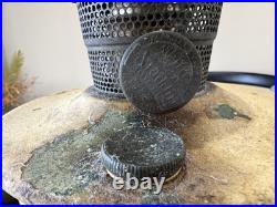 Aladdin Model B Metal Oil Lamp / Burner / Chimney Complete READ