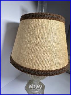 Aladdin Model B Nu-Type Kerosene Mantle Lamp Glass Base Shade 24