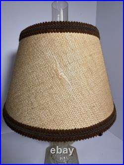 Aladdin Model B Nu-Type Kerosene Mantle Lamp Glass Base Shade 24
