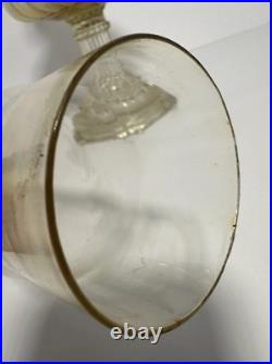 Aladdin Model B Nu-Type Kerosene Mantle Lamp Glass Base Shade 24