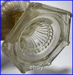 Aladdin Model B Nu-Type Kerosene Mantle Lamp Glass Base Shade 24