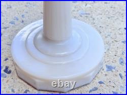 Aladdin Model B Pink Alacite Lincoln Drape Oil Lamp