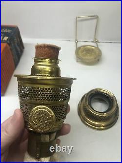 Aladdin Model B burner Brass? Un-fired With Box