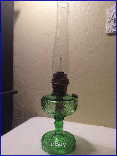 Aladdin Model B kerosene Lamp with wick cleaner