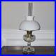 Aladdin Model B on wick adjuster- Glass Oil Lamp. Vintage 24in tall