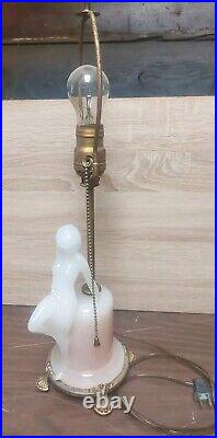 Aladdin Model G-77 / Susie Electric Table Lamp Very Rare Circa 1940 Mantle Lamp