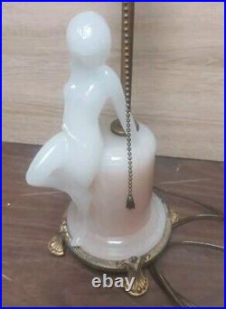 Aladdin Model G-77 / Susie Electric Table Lamp Very Rare Circa 1940 Mantle Lamp