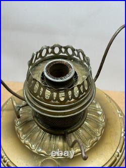 Aladdin Model No. 7 Brass Oil Lamp with Shade Holder (No flame spreader) #7