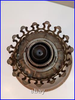 Aladdin Nickle Oil Lamp model 6 and parts