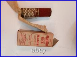 Aladdin Nickle Oil Lamp model 6 and parts